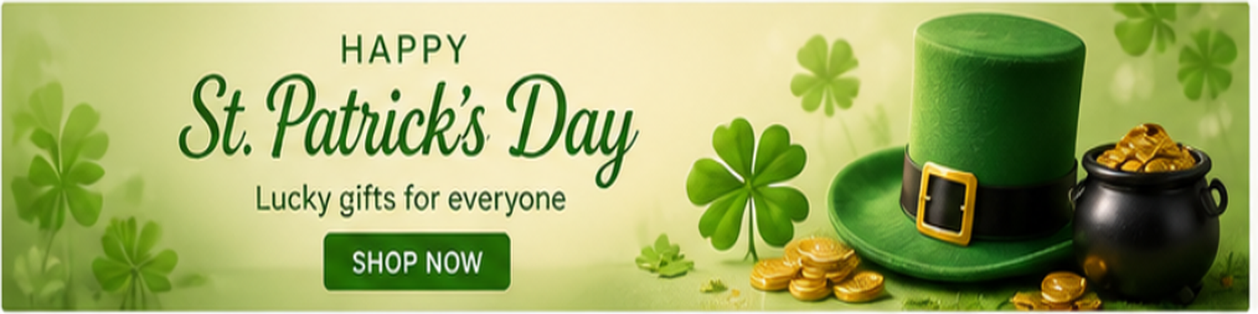 BioGreen St. Patrick's Day fragrance gift set